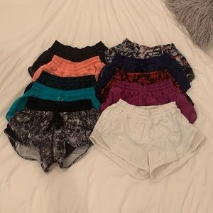 LULULEMON COLLECTION Hotty Hot Shorts/Speed Shorts